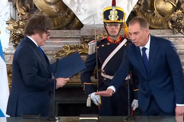 Diego Santilli juró como ministro de Interior