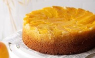 Torta invertida de duraznos: la receta ideal para esta época
