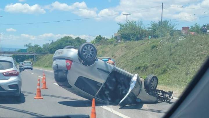 Cinco choques en pocas horas sobre la Ruta 9 en San Salvador de Jujuy