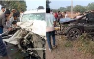 One Killed, 5 Injured in Collision in Moinabad
