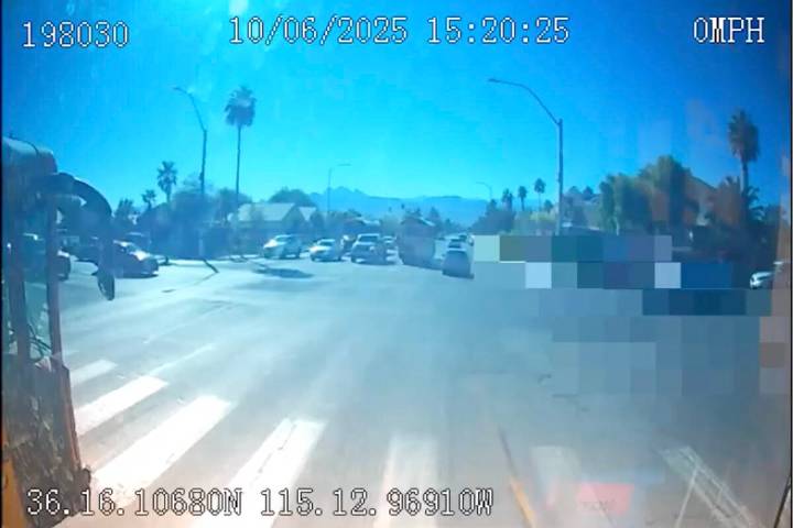 Video shows moments before Haylee Ryan was fatally hit by CCSD school bus