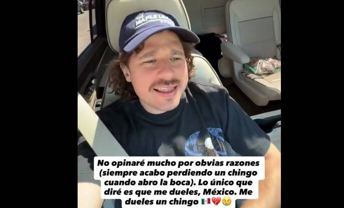 Luisito Comunica habla sobre asesinato de Manzo