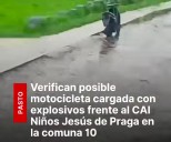 Frustran Atentado en CAI Praga: Motocicleta con Explosivos es Desactivada