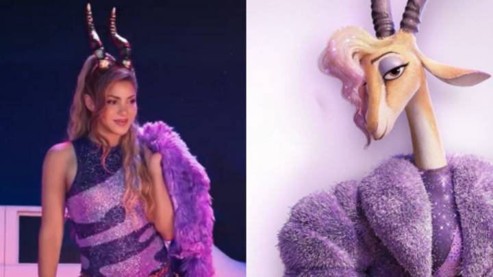 Shakira estrena video del soundtrack de Zootopia 2 y se transforma en Gazelle