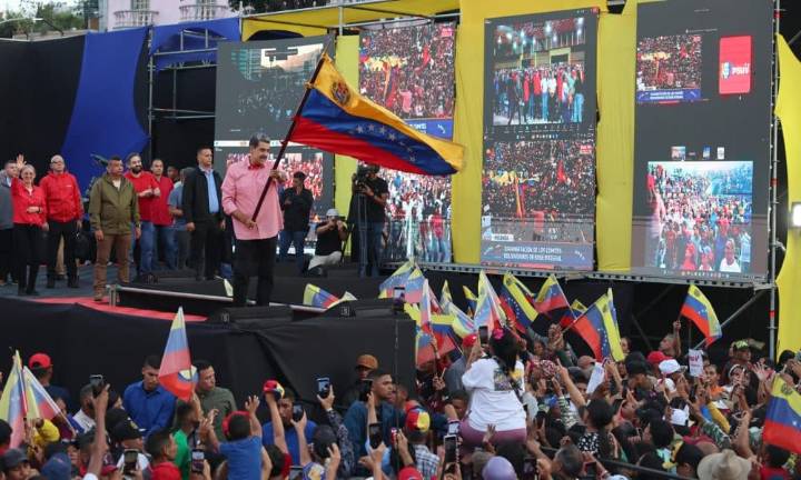 Maduro convoca movilización “permanente” frente a ejercicios de EEUU en Trinidad y Tobago