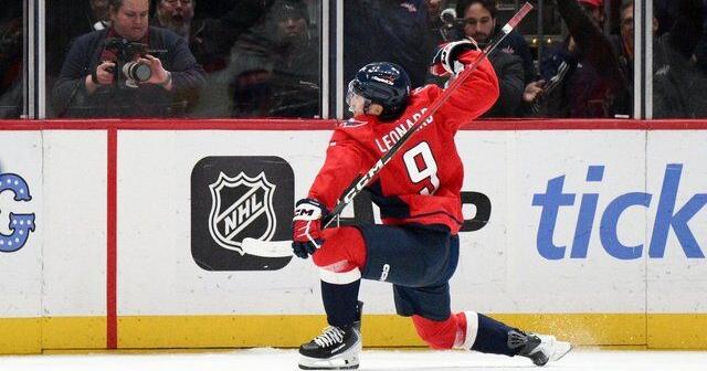 Leonard and Ovechkin help the Capitals beat the Oilers 7