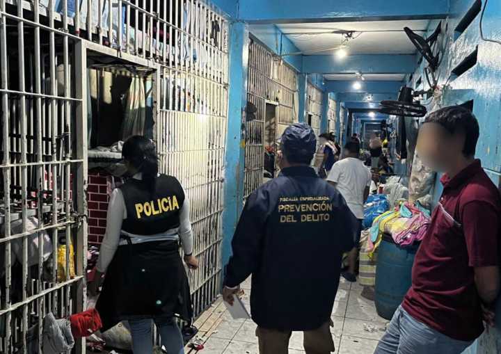 Allanan pabellones del penal de Piura en operativo preventivo