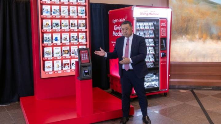 Church of Jesus Christ of Latter-day Saints announces 2025 Light the World giving machines