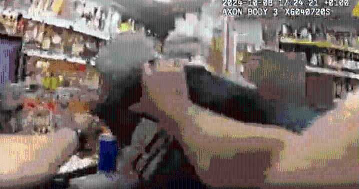 Moment knifeman who killed Porsche driver in 'Wild West' attack is tackled by police