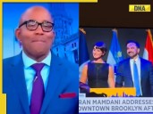 US Anchor can’t keep calm hearing ‘Dhoom Machale’ at Zohran Mamdani’s victory ev