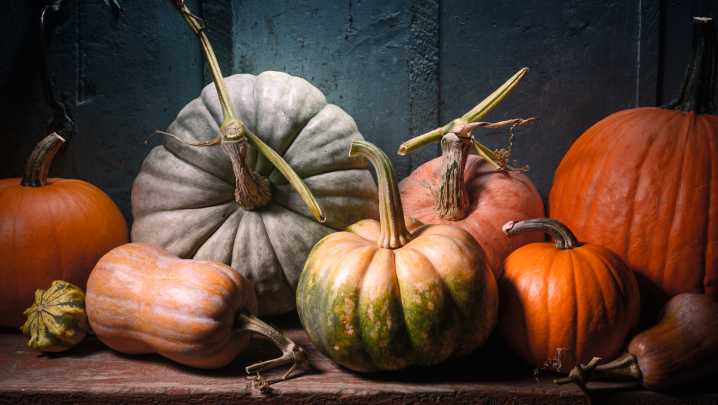 Upcycle Wood Blocks Into Rustic Pumpkin Decor With A Simple DIY