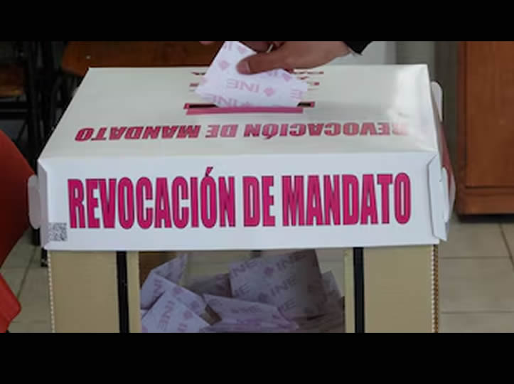 Morena quiere adelantar la revocación de mandato y empatarla con elecciones de 2027