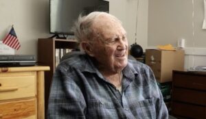 Local WWII veteran who raised seven kids turns 104 and gets surprised for Feel Good Friday