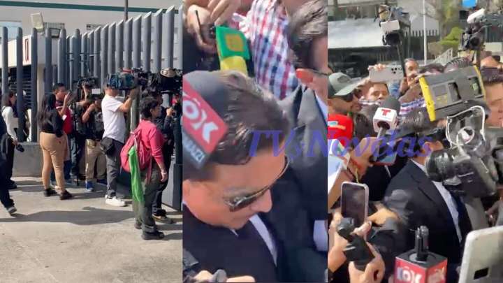 Christian Nodal sí se presentó ante las autoridades por caso vs. Universal: Se armó zafarrancho a su llegada