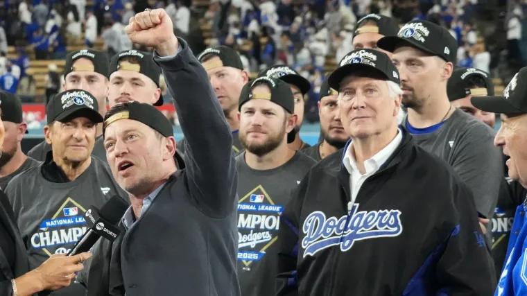 Dodgers’ Andrew Friedman and Farhan Zaidi now with Lakers as Mark Walter cleans house in front office