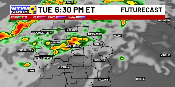 Changes ahead, including rain and storms followed by much cooler weather