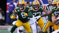 Packers’ Josh Jacobs ruled out vs. Giants with knee injury