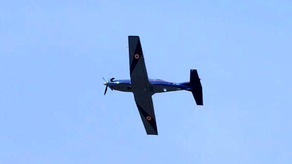 IAF aircraft crashes near Tambaram, pilot ejects safely