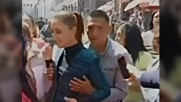 Un hombre acosó a la presidenta de México en plena calle