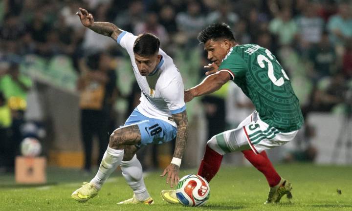 0-0. México y Uruguay empatan sin goles en partido amistoso