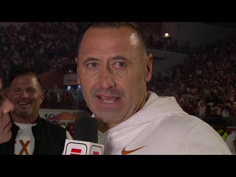 Steve Sarkisian makes the case for Texas to make the College Football Playoff