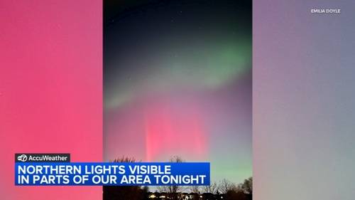 See northern lights tonight Chicago: Illinois aurora borealis visible in South Barrington, Huntley, Oswego, Joliet
