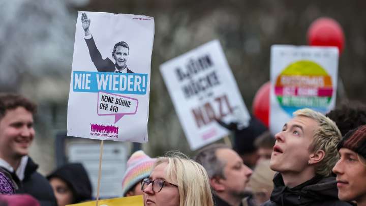 Protestas masivas en Alemania impiden la refundación de la organización juvenil de AfD