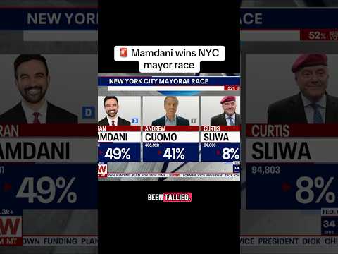 Mamdani wins in NYC