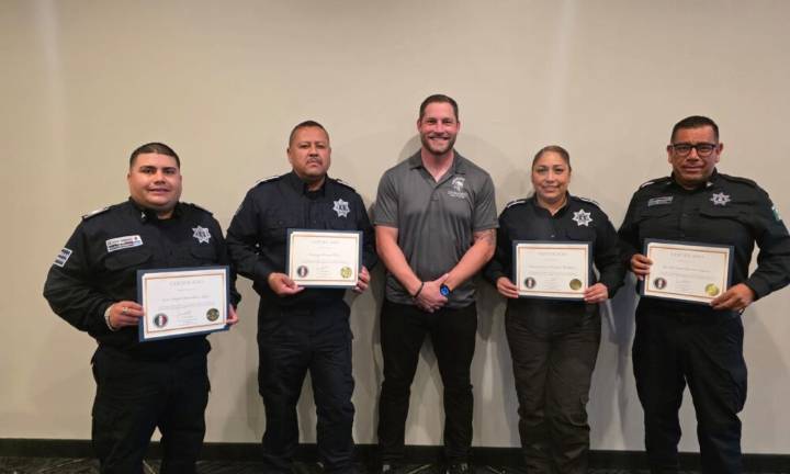 Policías Municipales de Juárez refuerzan sus conocimientos en materia de localización de narcóticos