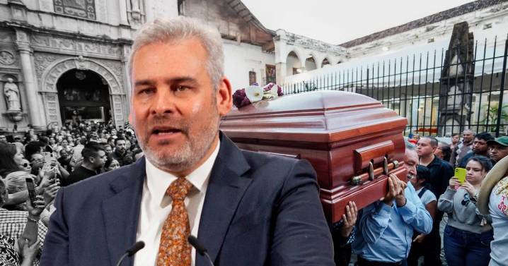 ‘Tengo la responsabilidad de dar la cara’: Ramírez Bedolla habla tras ser corrido de funeral de Carlos Manzo