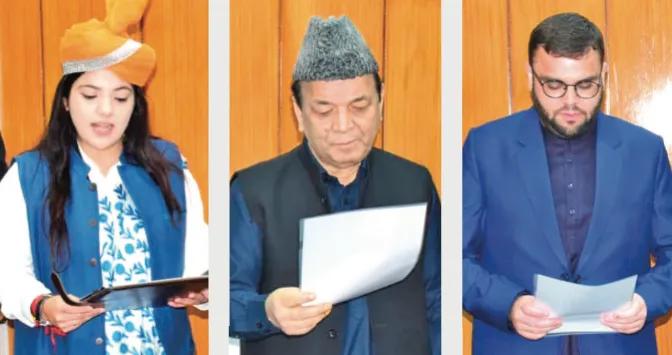 Devyani Rana, Muntazir Mehdi take oath as MLAs