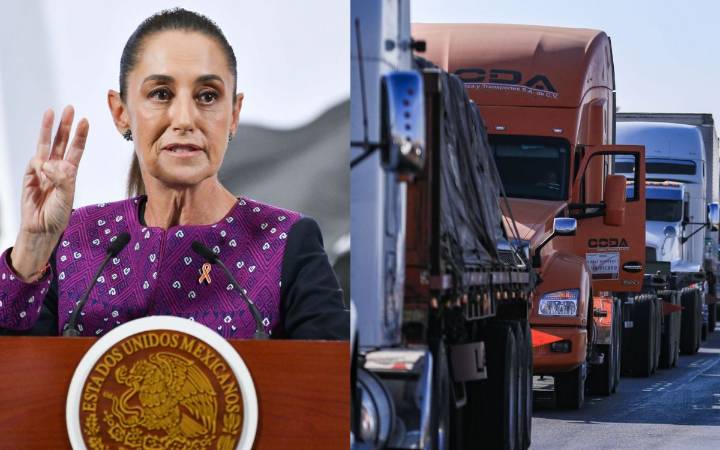 No se perseguirá a las personas por manifestarse, afirma Sheinbaum tras bloqueos carreteros