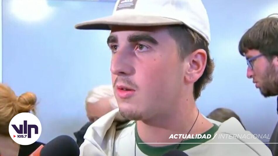 Joven chileno regresa al país tras detención en centro migratorio de EE. UU.