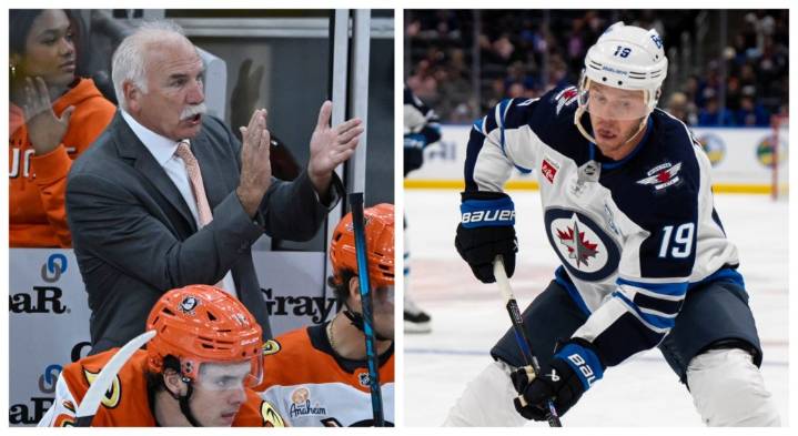 Ducks host Jets with Chicago playing in the background