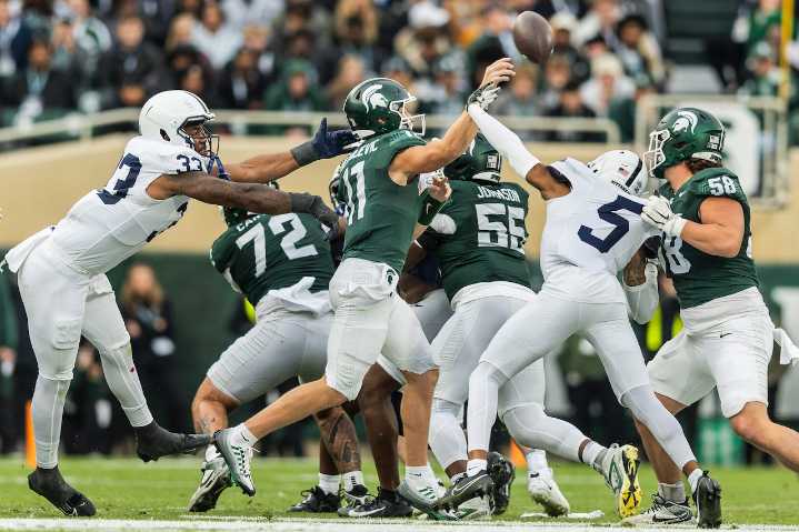 Penn State, Kaytron Allen punish Michigan State to earn road win: Turning point, game balls