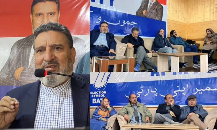 ‘Initiate dialogue, outreach in J&K’: Altaf Bukhari to New Delhi