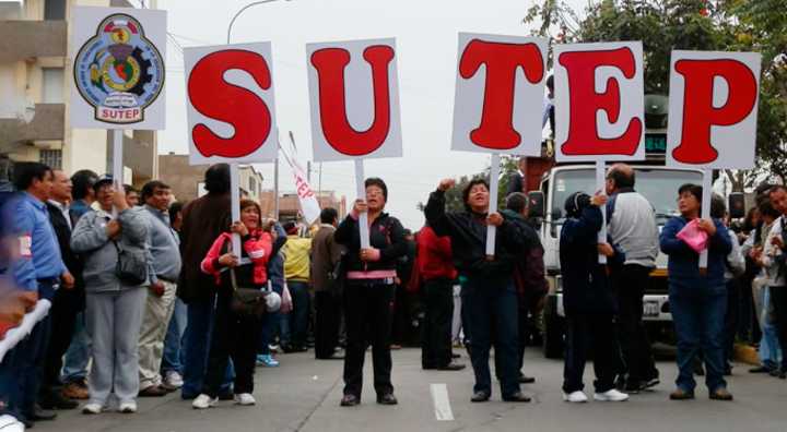 Sutep anuncia paro NACIONAL este 13 de noviembre: más de 6 mil profesores protestarán en Lima y regiones