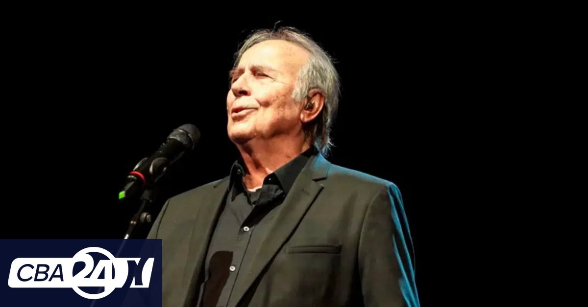 Joan Manuel Serrat volvió a los escenarios para una gala solidaria en Mahón