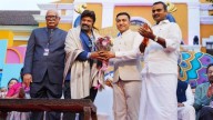 Agency News IFFI 2025 Opening Ceremony: Goa Film Festival Begins With Cinema-Themed Colourful Tableaus; South Star Nandamuri Balakrishna Honoured for 50 Years in Cinema