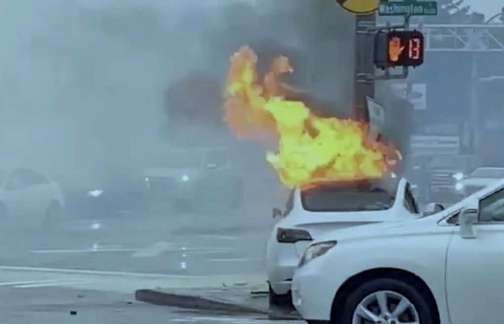 Tesla defects led to fiery crash, killing Tacoma woman, lawsuit says