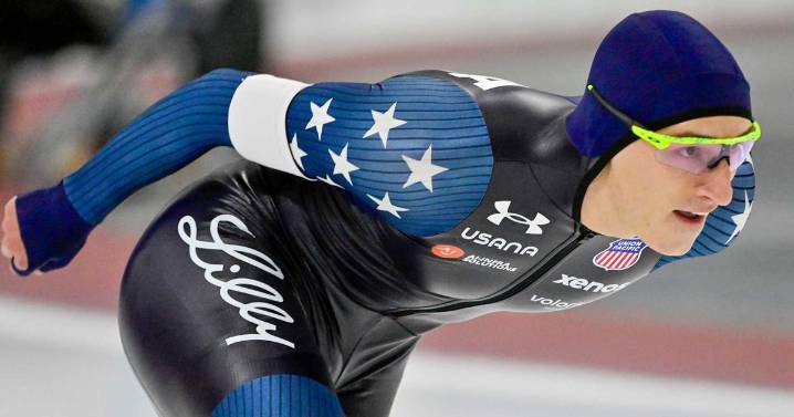 Jordan Stolz skates to gold twice, Erin Jackson takes silver on Day 2 of SLC World Cup