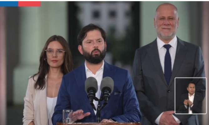 Boric: “Confío en que el diálogo, el respeto y el cariño por Chile van a primar”