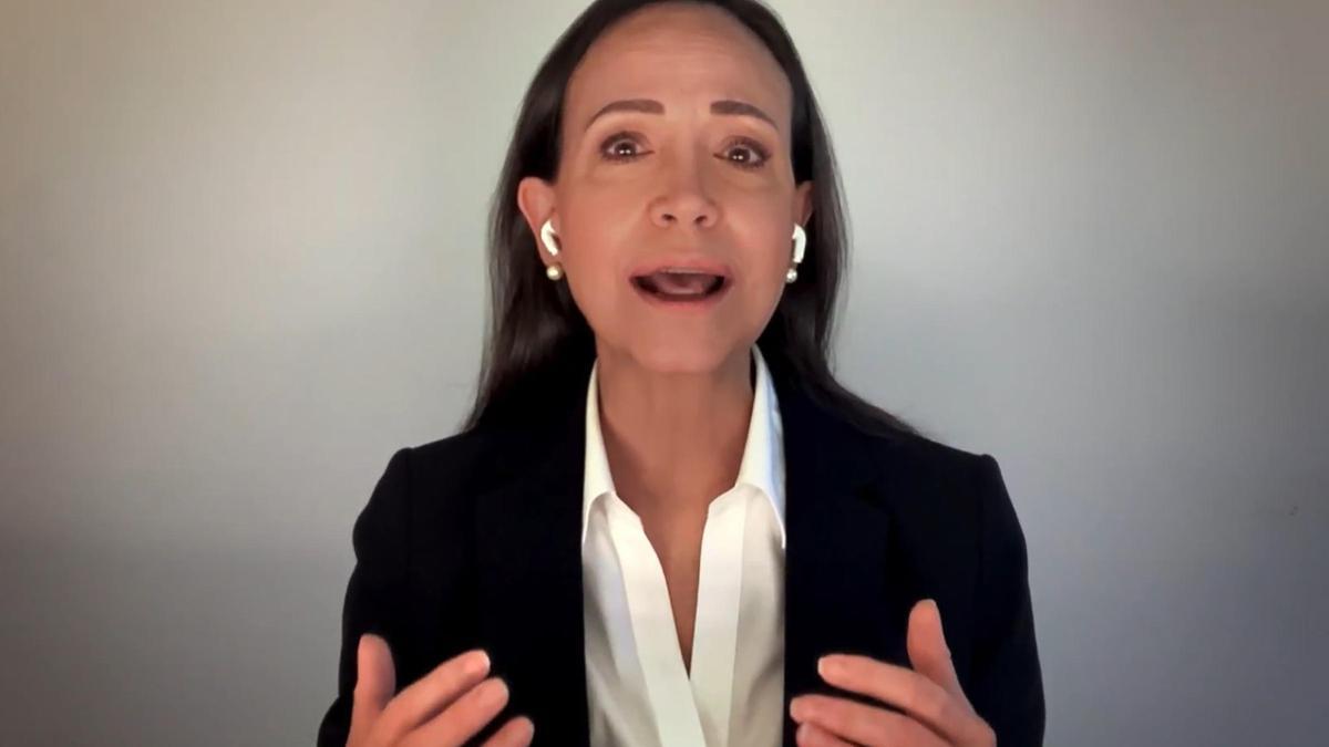 Corina Machado lanza su "Manifiesto de la libertad" para una futura Venezuela