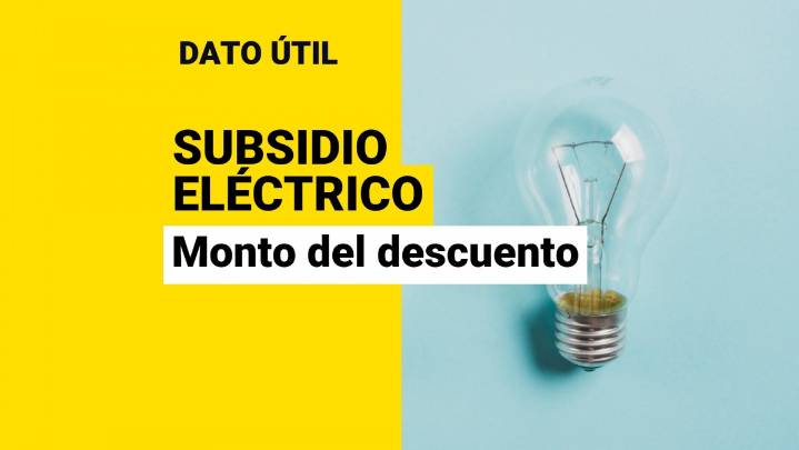 Subsidio Eléctrico: ¿Qué montos alcanzará el descuento de la cuarta convocatoria de postulación?