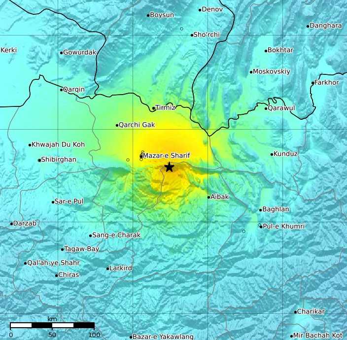 Powerful 6.3 magnitude earthquake shakes northern Afghanistan