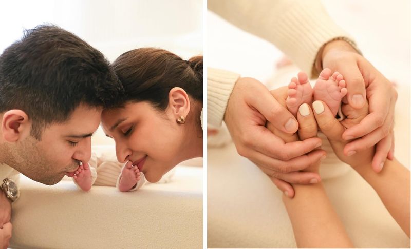 Parineeti Chopra, Raghav Chadha announce their baby boy’s name, share 1st pictures