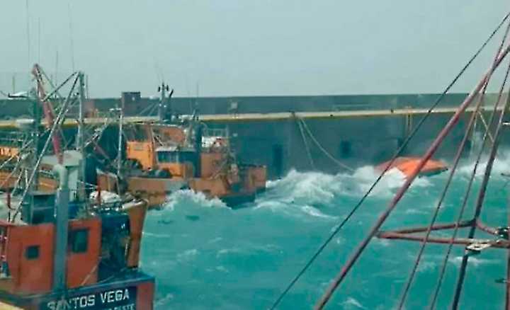 Chubut: fuertes vientos provocaron destrozos