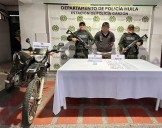 Capturan a hombre que distribuía panfletos extorsivos en zona rural entre Garzón y Gigante