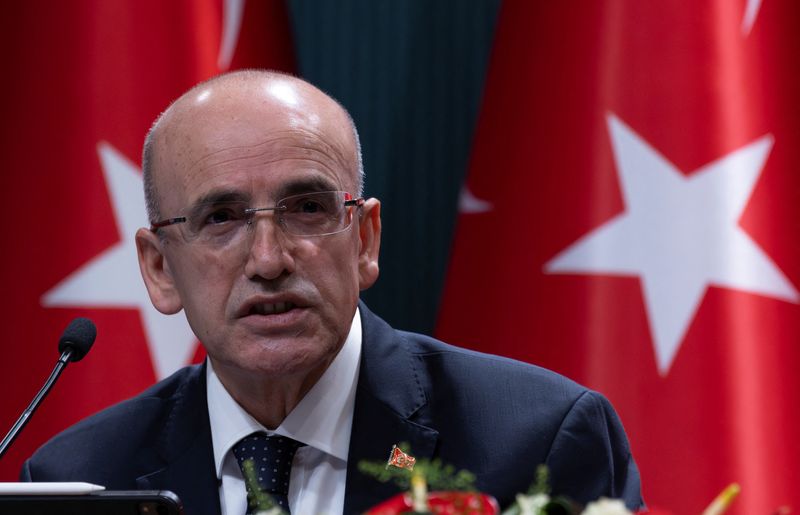 Turkey's Simsek sees moderate growth trend and disinflation continuing