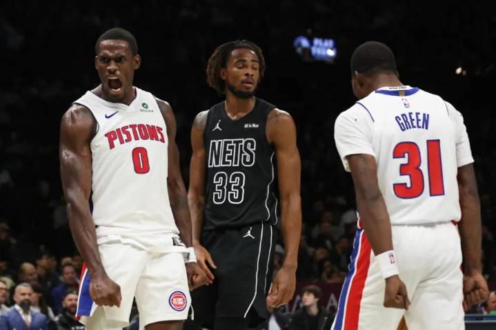 Nets' league-worst defense implodes in loss to Pistons